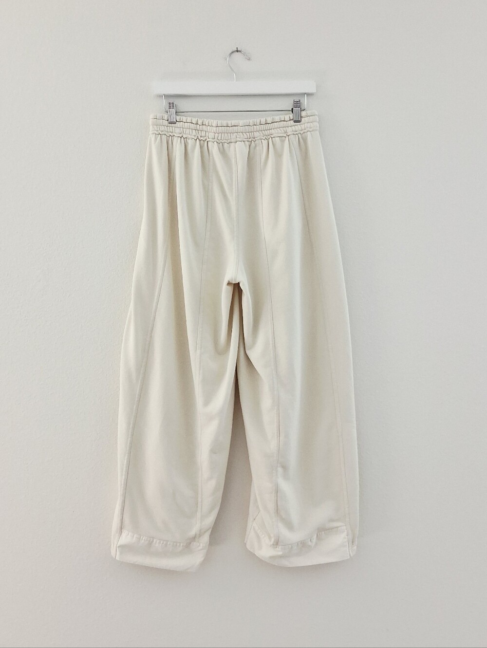Daily Practice By Anthropologie Jesse Wide Leg In Ivory Pearl - Picture 7 of 16